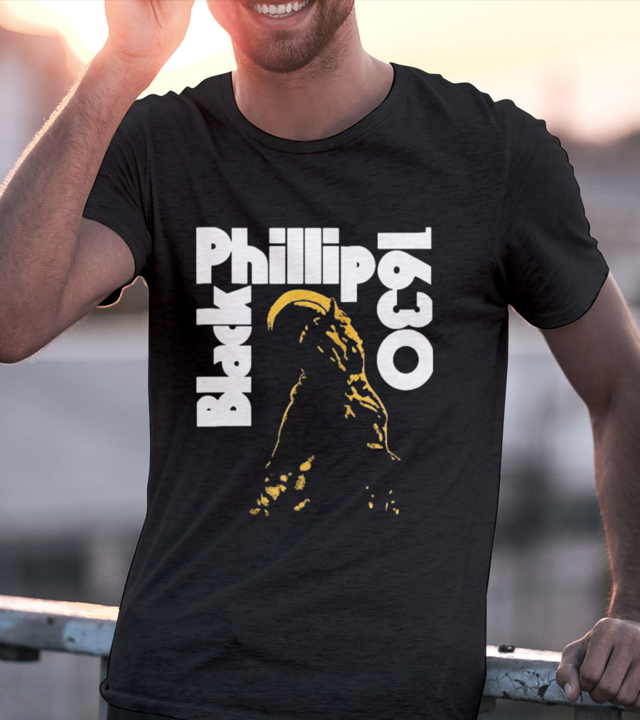 Black Phillip 1630 The Witch A24 Horror Movie T-Shirt