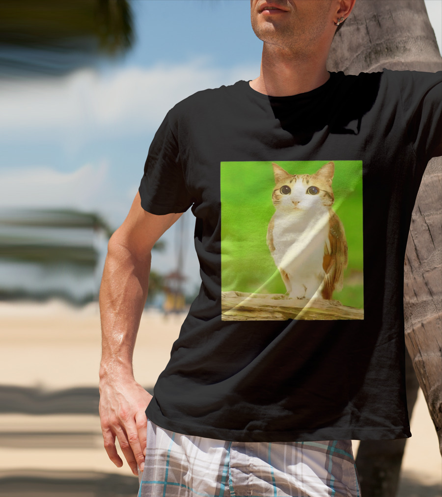 Cat Owl Hybrid Animal Mashup Creature Fusion T-Shirt
