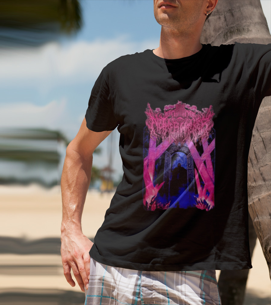 Netherwalker Crystal Knight Gothic Fantasy Portal Enigma T-Shirt