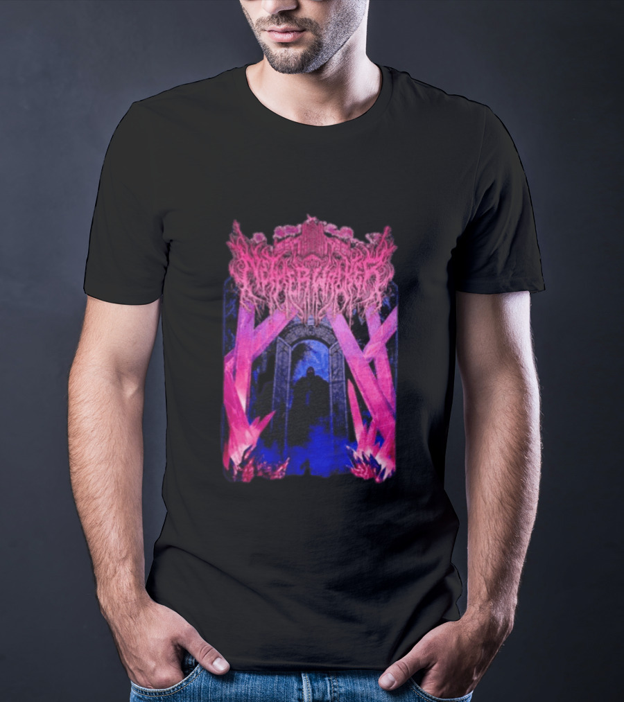 Netherwalker Crystal Knight Gothic Fantasy Portal Enigma T-Shirt