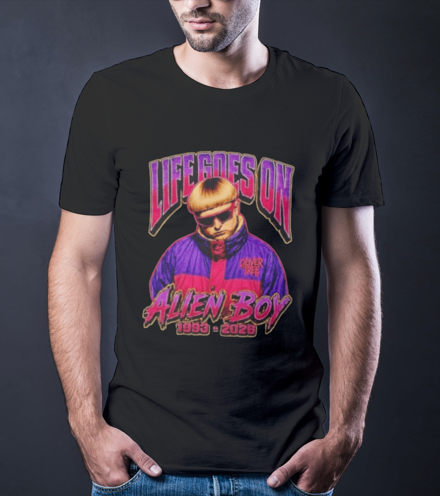 Oliver Tree Life Goes On Alien Boy 1993 2026 T-Shirt