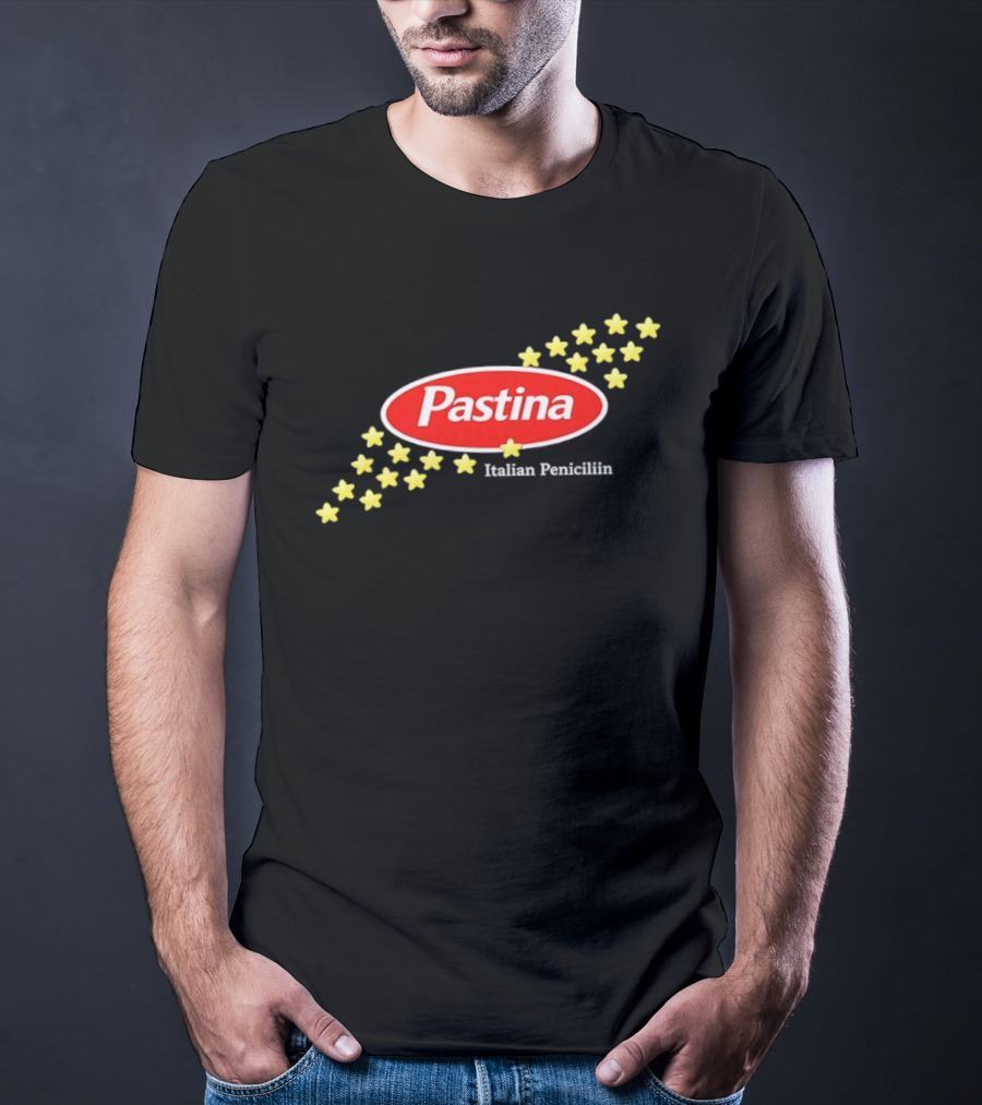 Pastina Italian Penicillin Star Shaped Pasta Comfort Food T-Shirt
