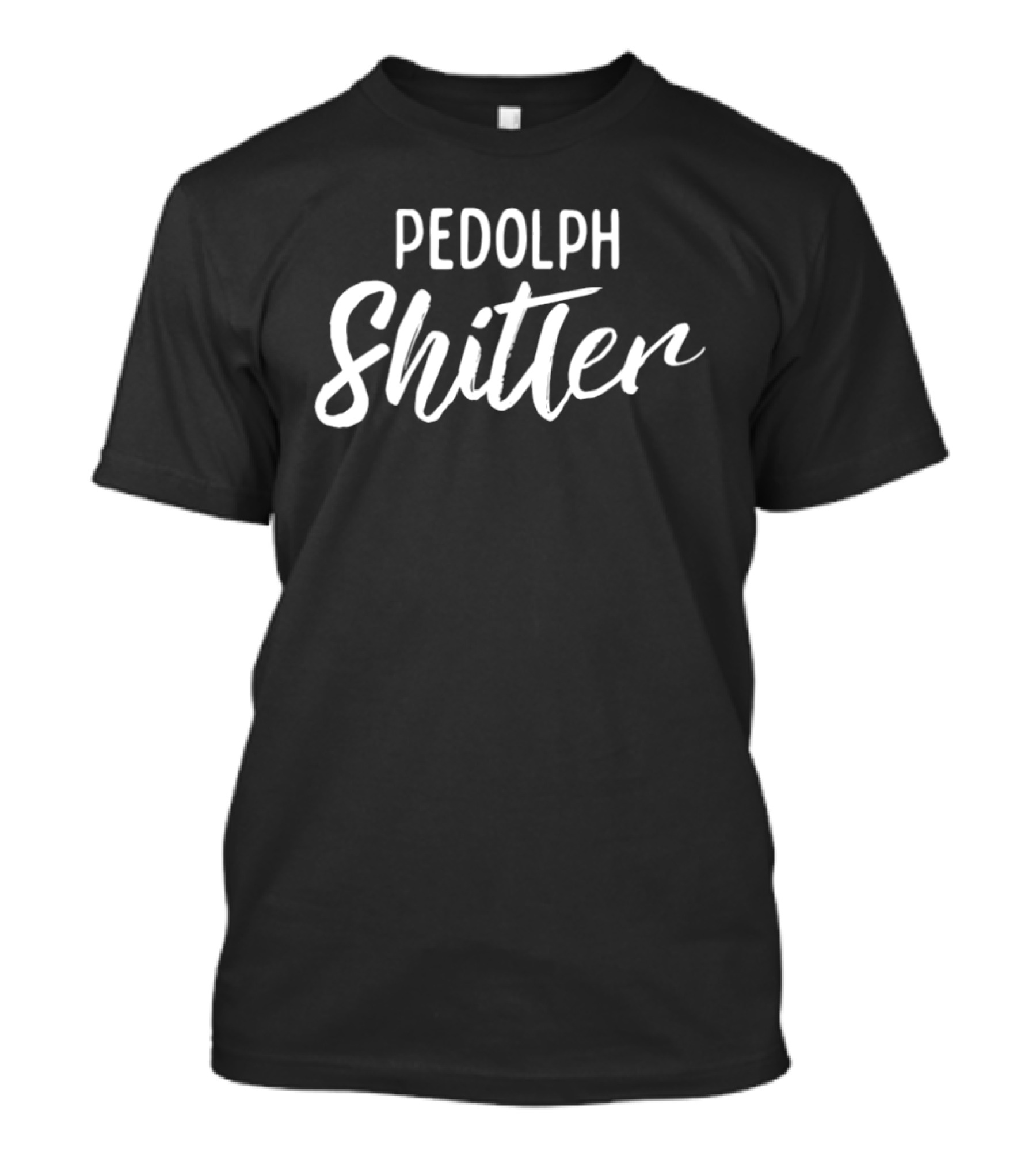 Pedolph Shitler Satire T-Shirt