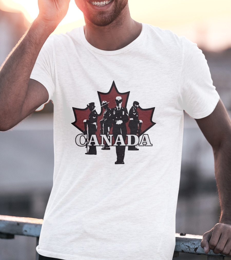 Canada Maple Leaf Canadian Armed Forces Personnel T-Shirt