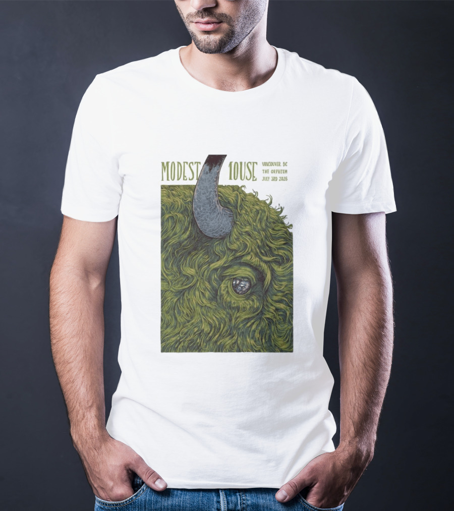 Modest Mouse Vancouver BC The Orpheum July 3 2026 Buffalo T-Shirt