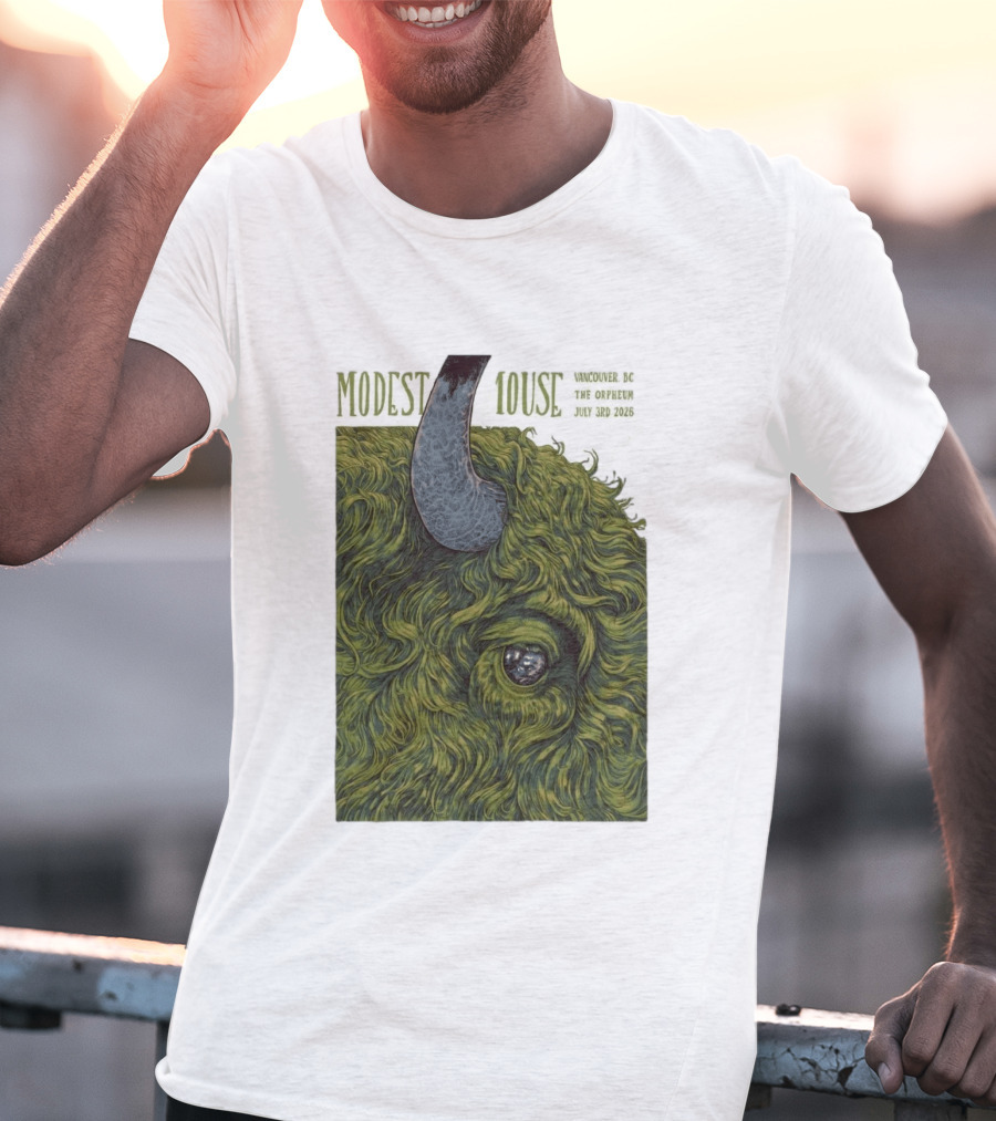 Modest Mouse Vancouver BC The Orpheum July 3 2026 Buffalo T-Shirt