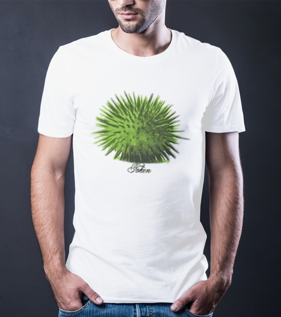 Note Token Nyc Touch Green Artistic Burst T-Shirt