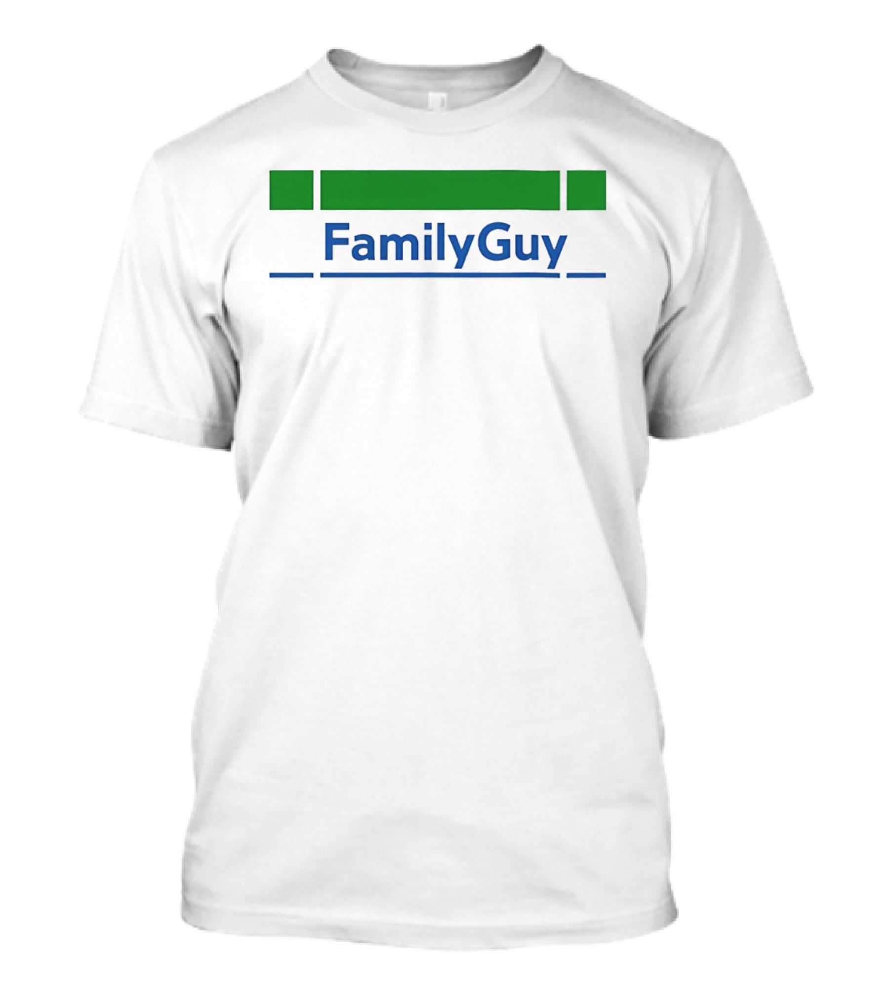 Family Guy Subway Transit Style Concept T-Shirt