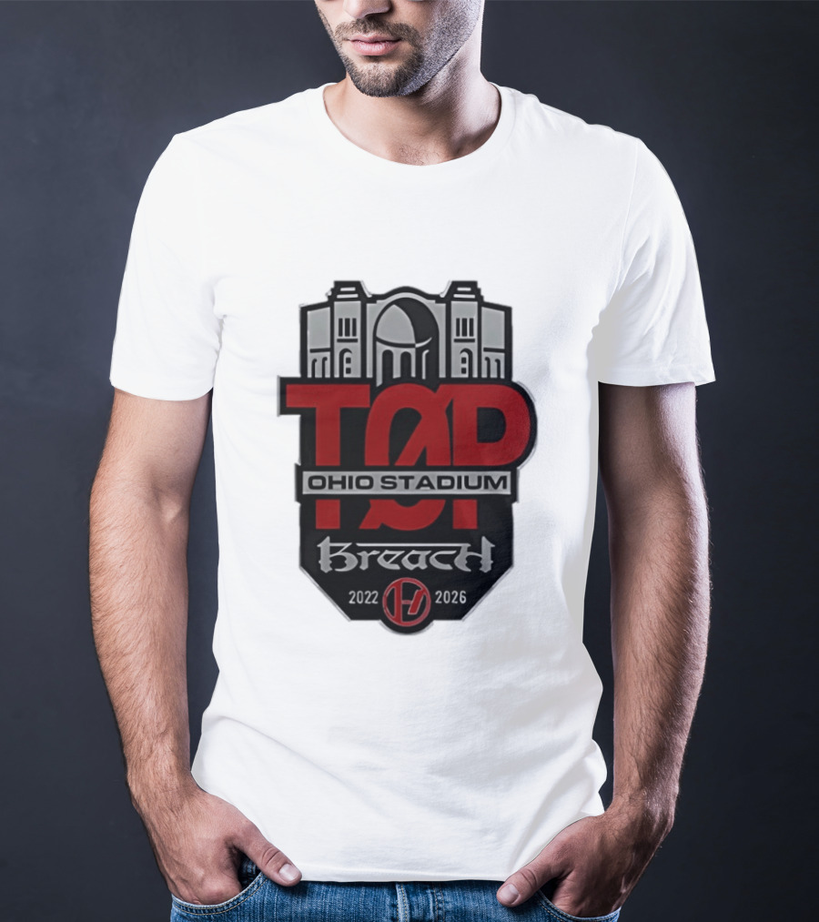 TAD Ohio Stadium Breach 2022 2026 T-Shirt