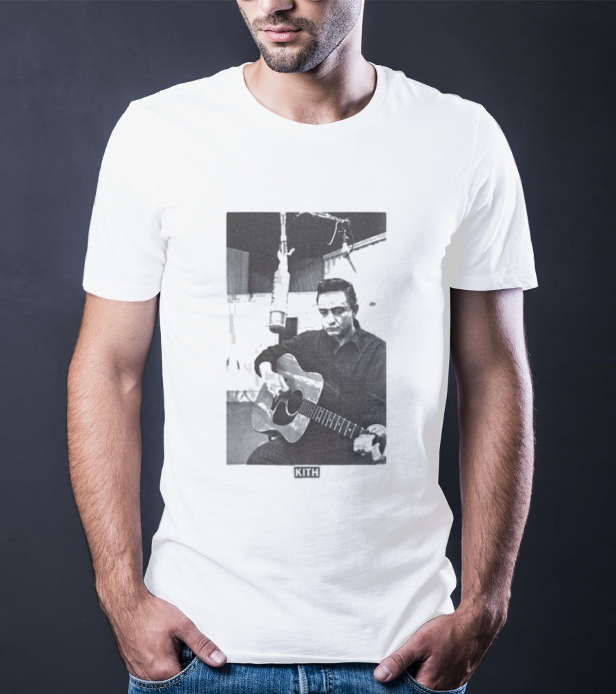 Kith Records Johnny Cash Folsom Prison Retro Music T-Shirt