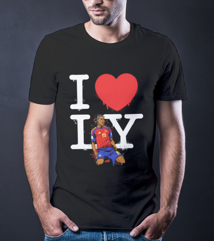 I Love Lamine Yamal Spain National Football Team 19 T-Shirt