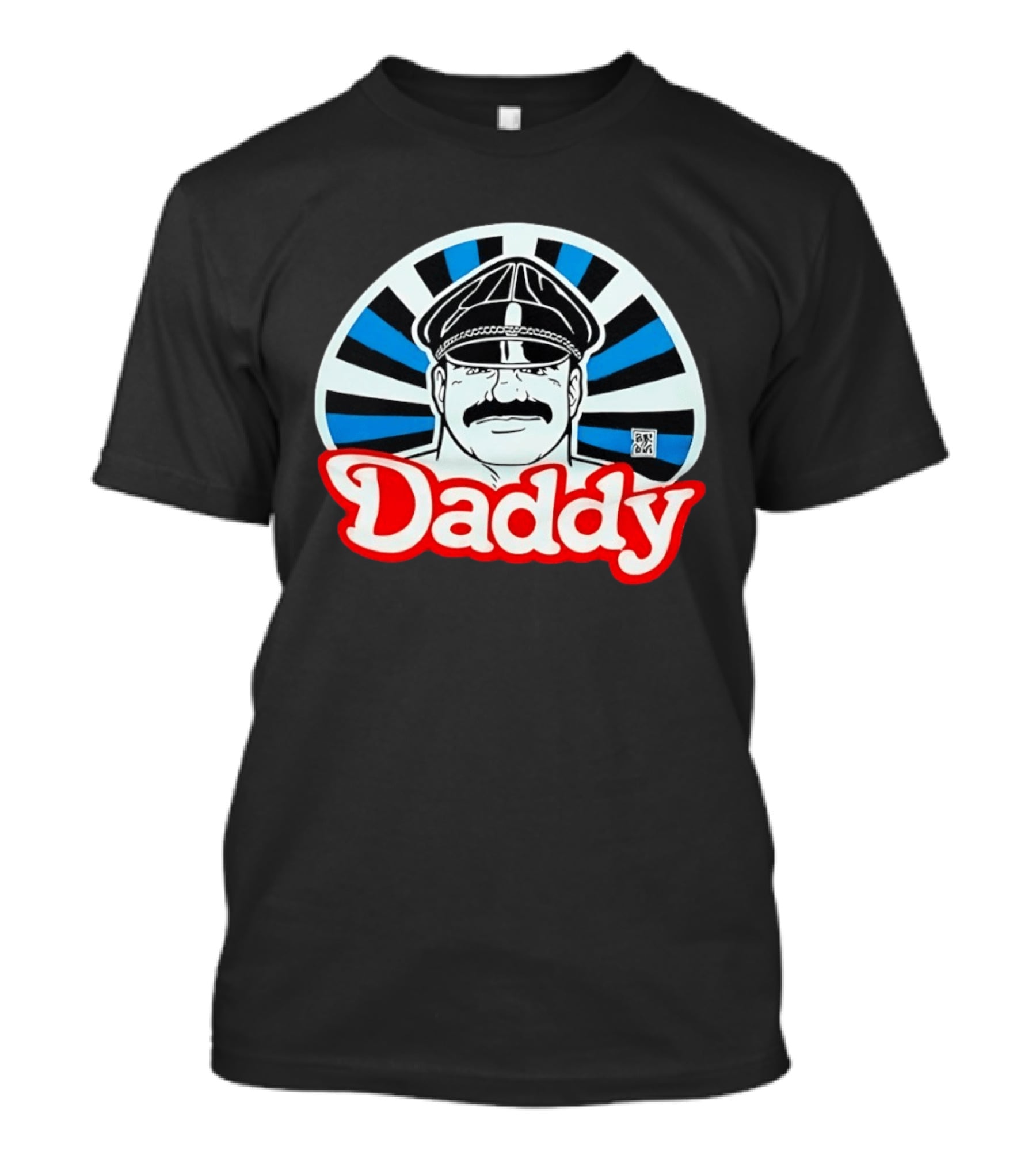 Daddy Leather Cap T-Shirt
