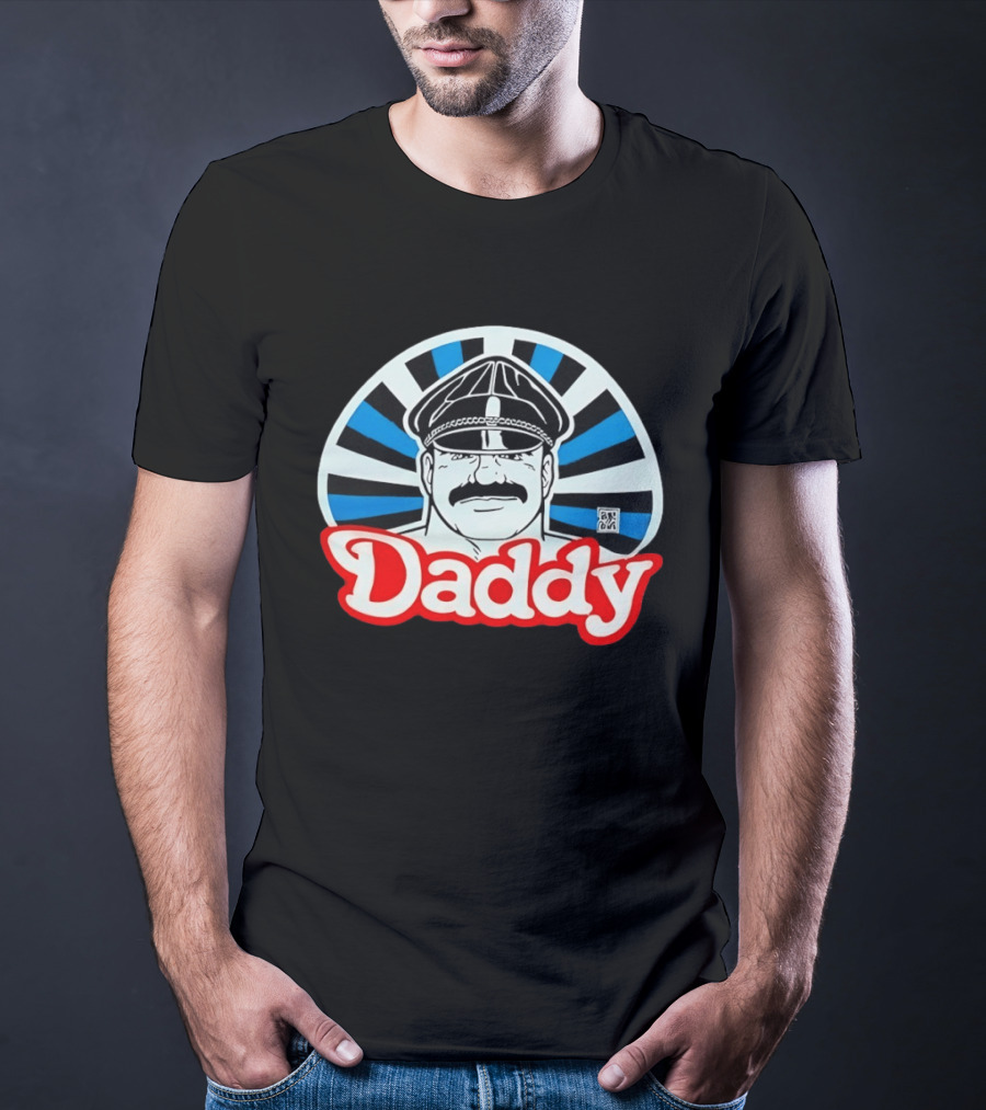 Daddy Leather Cap T-Shirt