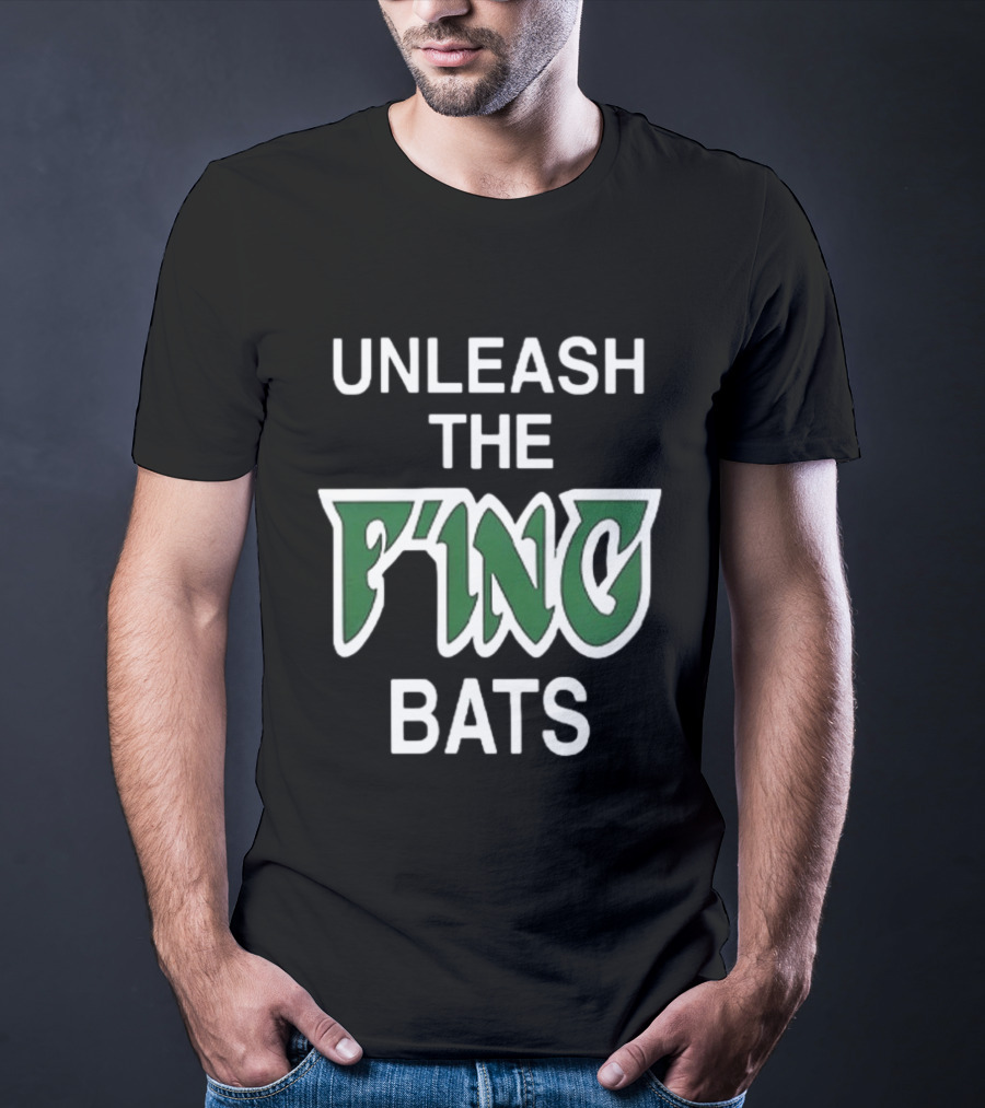 Unleash The Fing Bats My Chemical Romance 2 Sided T-Shirt