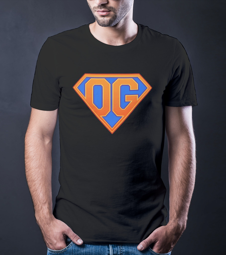 OG Anunoby Superhero Logo New York Knicks T-Shirt