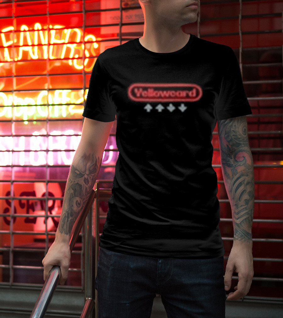 Yellowcard Band Controlled Tour Playing Cards T-Shirt