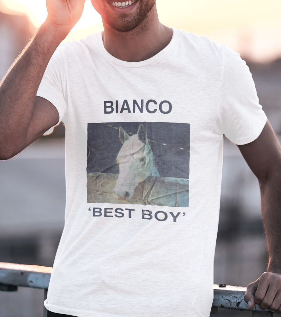 Bianco Best Boy Horse T-Shirt