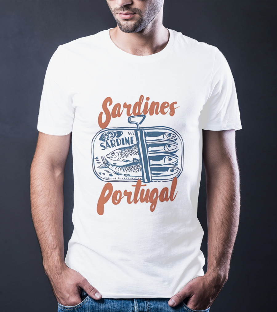 Sardines Portugal Sardine Tin T-Shirt