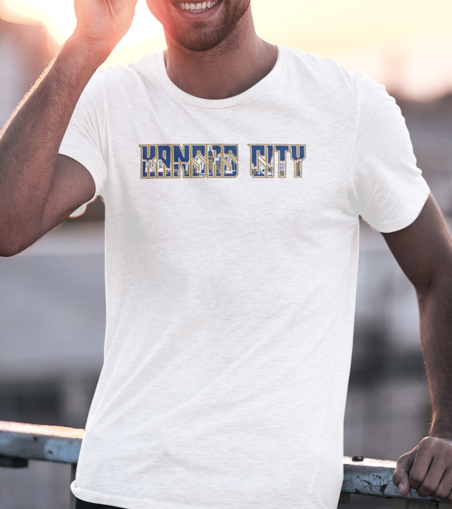 Kansas City Skyline Cityscape Architecture T-Shirt