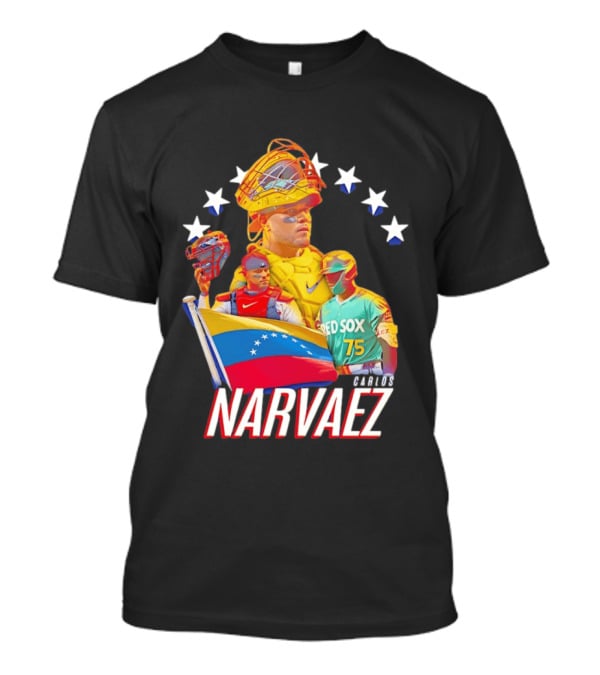 Carlos Narvaez Boston Red Sox Venezuela Catcher 75 T-Shirt