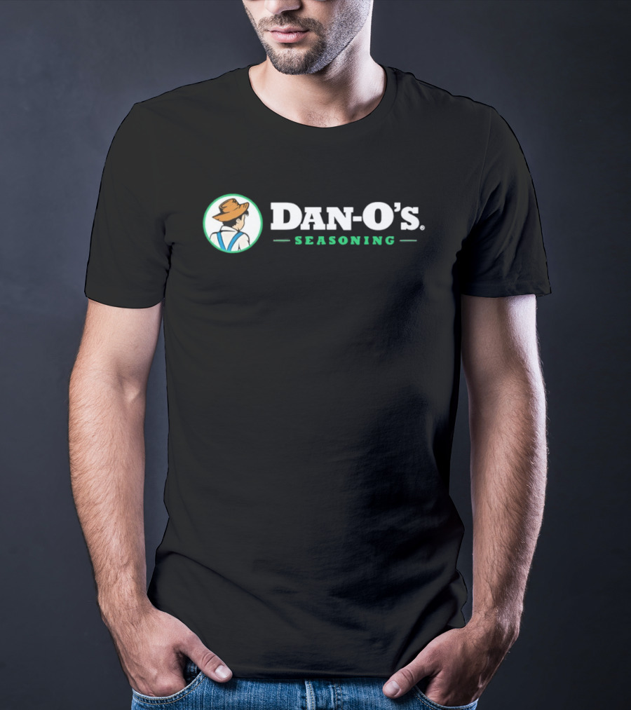 Dan O's Seasoning Farmer Boy Hat Icon Vintage Style Cooking Essentials T-Shirt