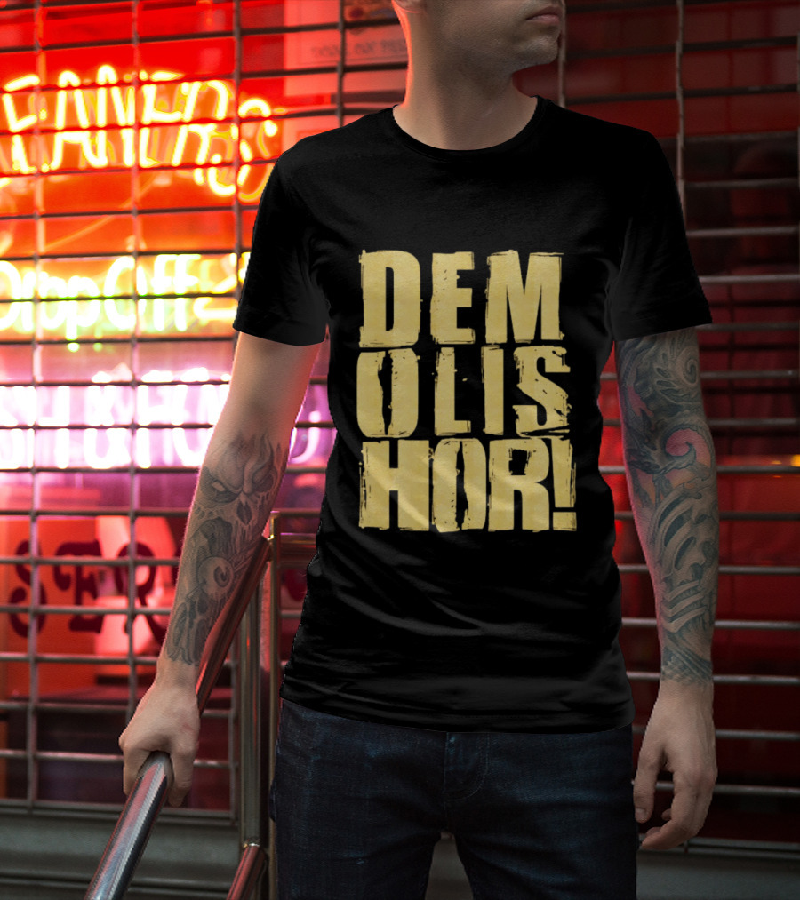 DEMOLISHOR Gold T-Shirt