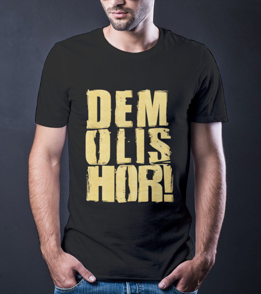 DEMOLISHOR Gold T-Shirt