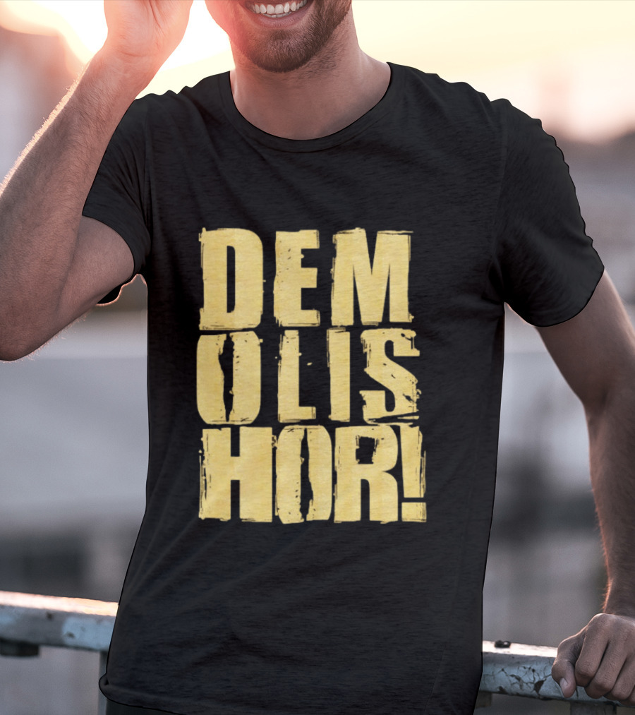 DEMOLISHOR Gold T-Shirt