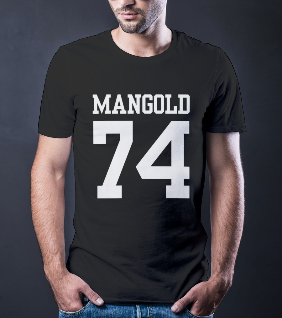 NY Jets Nick Mangold 74 Football T-Shirt