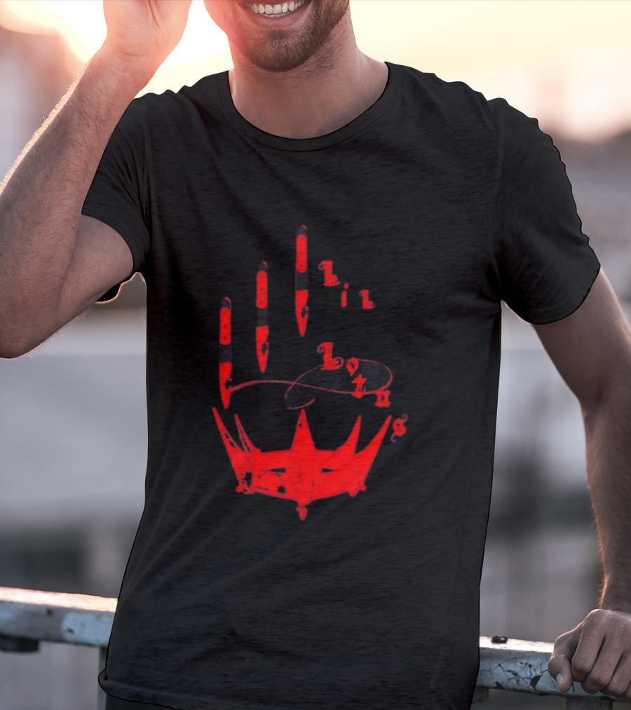 Lil Lotus Ocean Crown Hand T-Shirt