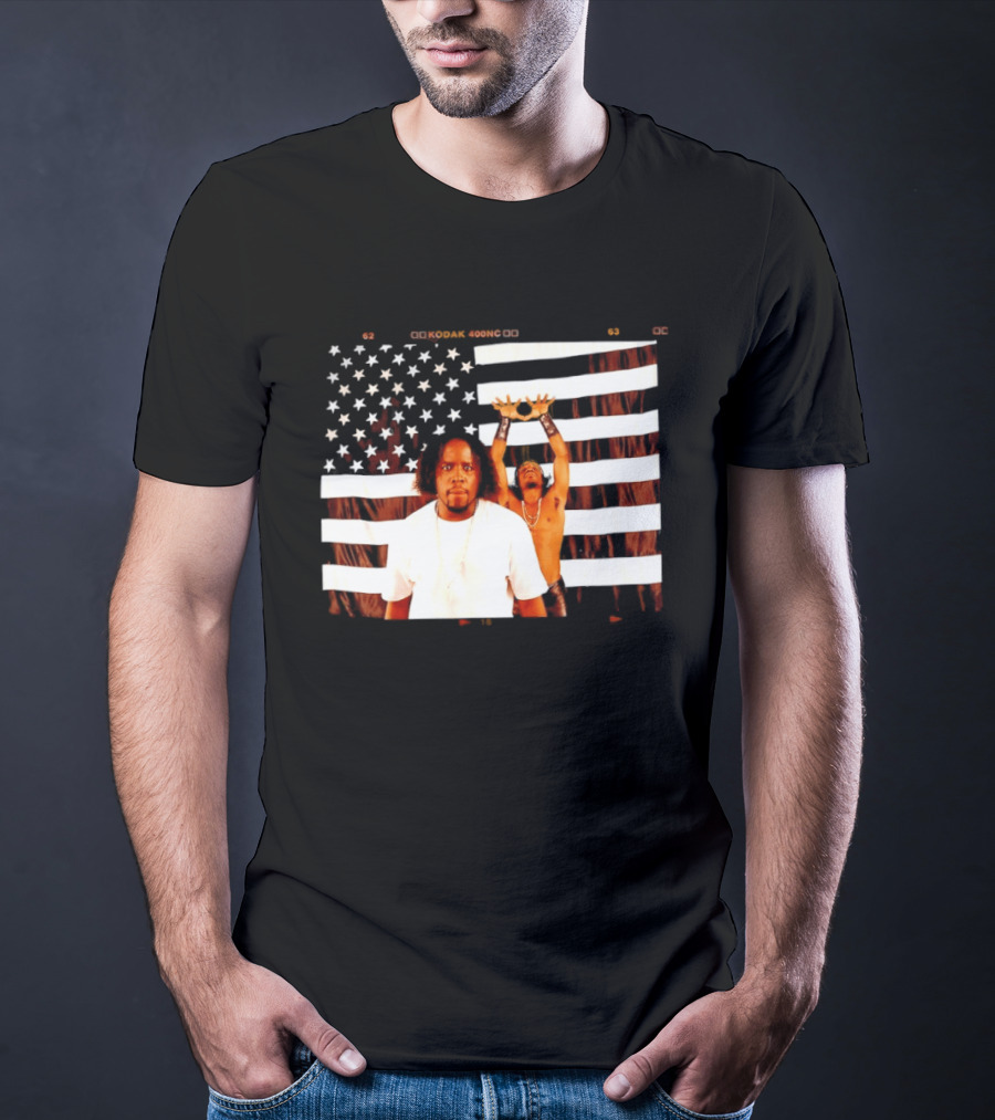 Outkast American Flag Andre 3000 Big Boi Performance USA Stars And Stripes T-Shirt