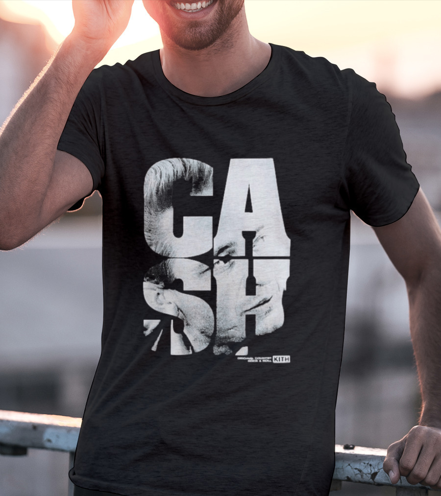 Johnny Cash Kith Records Rock N Roll Collection T-Shirt