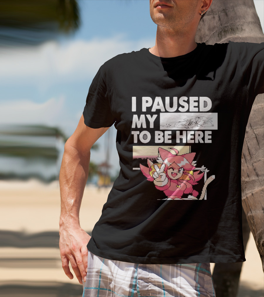 I Paused My Game To Be Here Mad Mew Mew Undertale Anime Girls T-Shirt