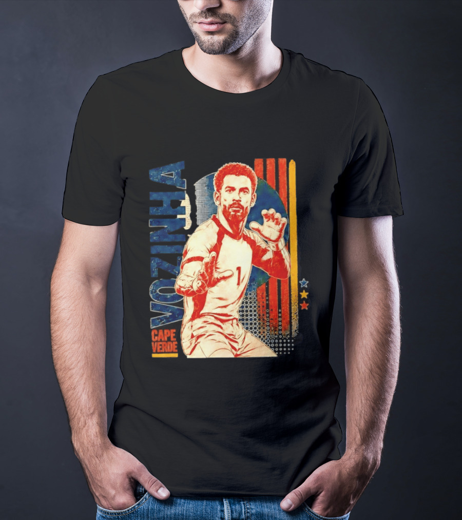 Vozinha Cape Verde National Football Team Goalkeeper T-Shirt