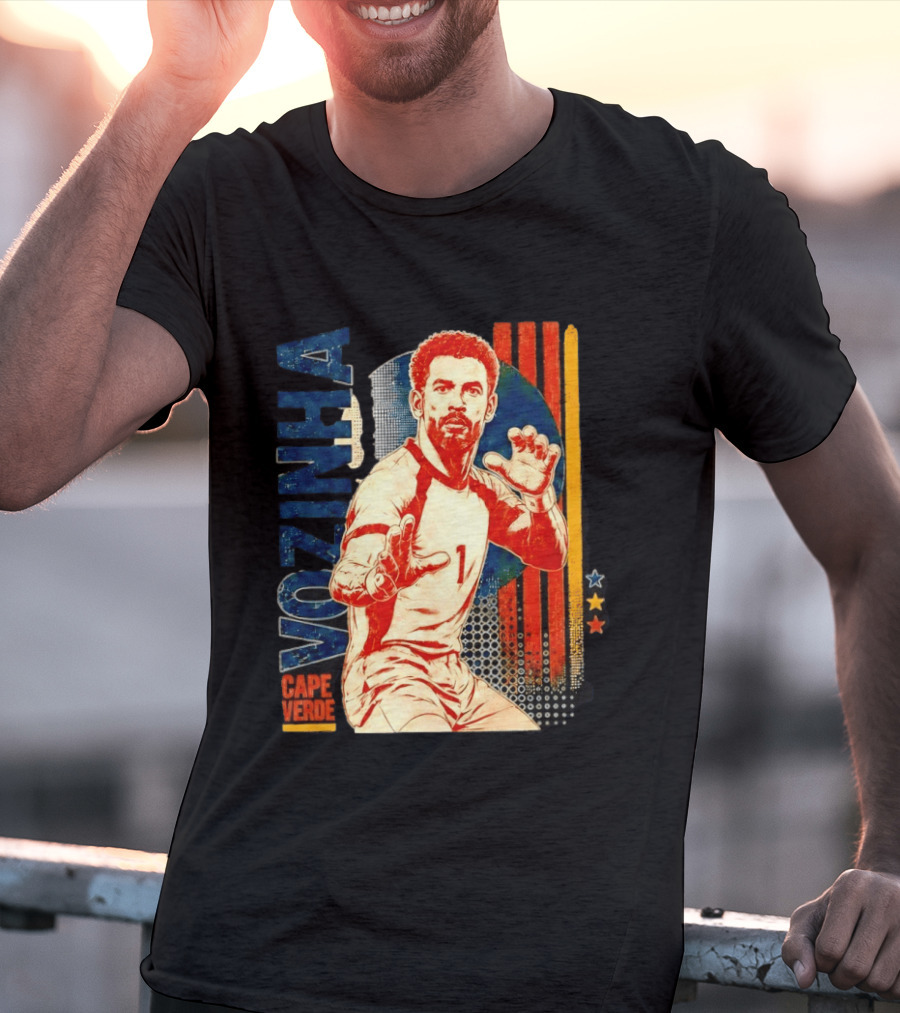 Vozinha Cape Verde National Football Team Goalkeeper T-Shirt