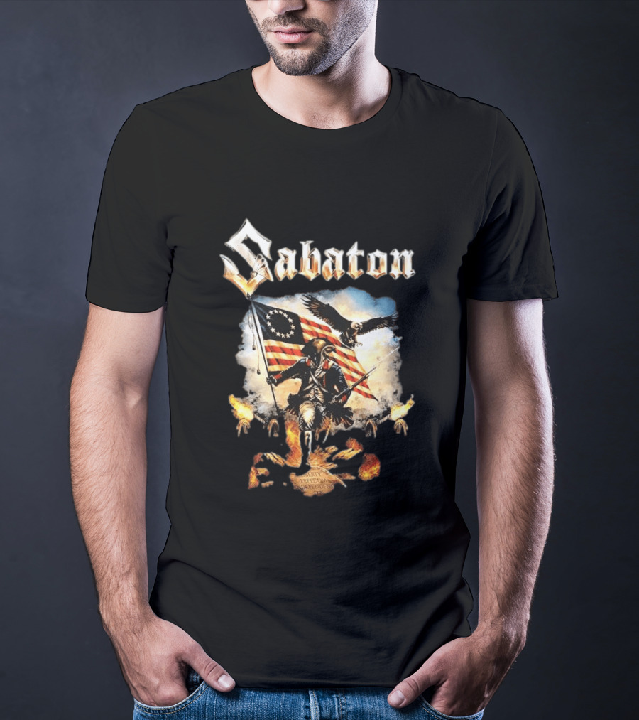 Sabaton Liberty Of Death USA 4th Of July 2026 Independence Freedom T-Shirt