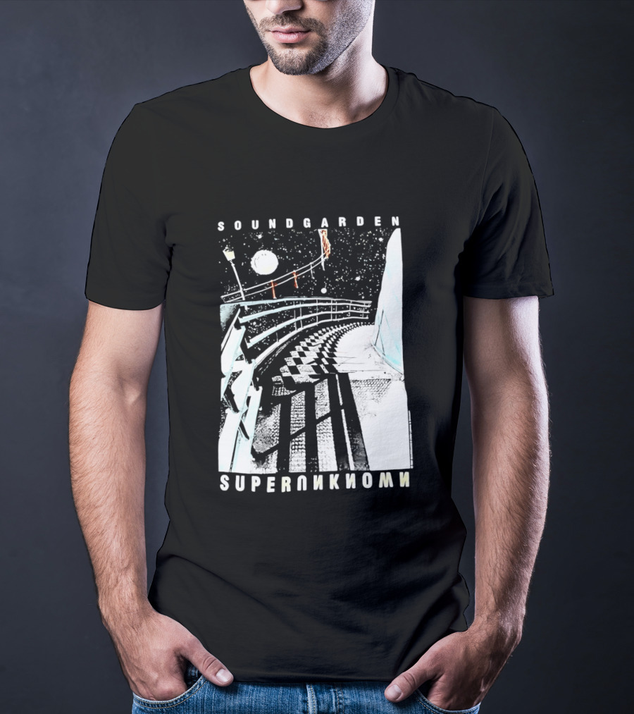 Soundgarden Superunknown Album Art Pathway Scene T-Shirt