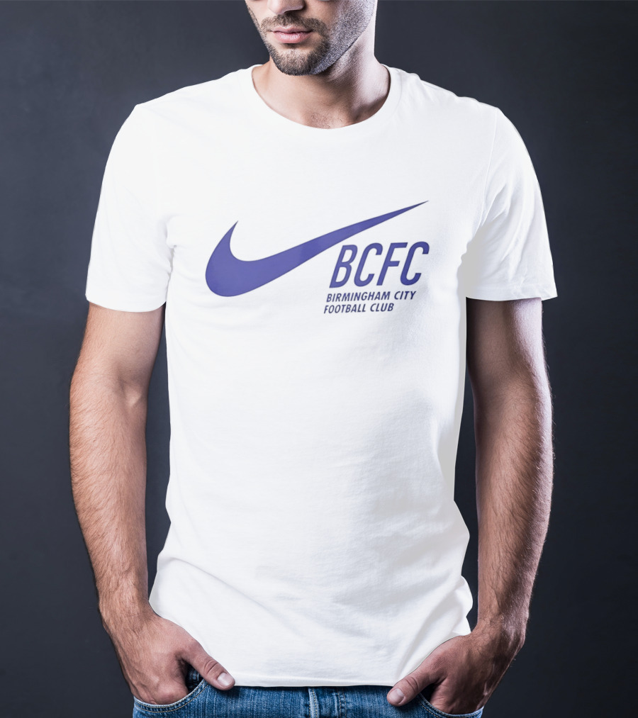 BCFC Birmingham City Football Club Nike Swoosh T-Shirt