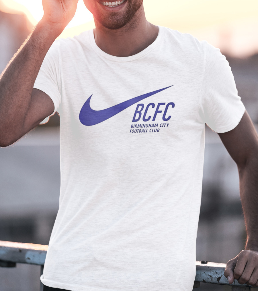 BCFC Birmingham City Football Club Nike Swoosh T-Shirt