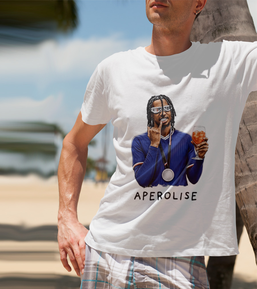 Michael Olise Aperolise Crystal Palace Player Celebration T-Shirt