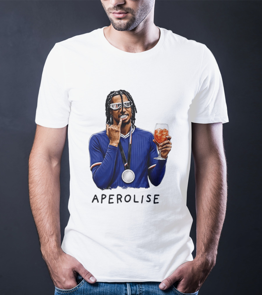 Michael Olise Aperolise Crystal Palace Player Celebration T-Shirt