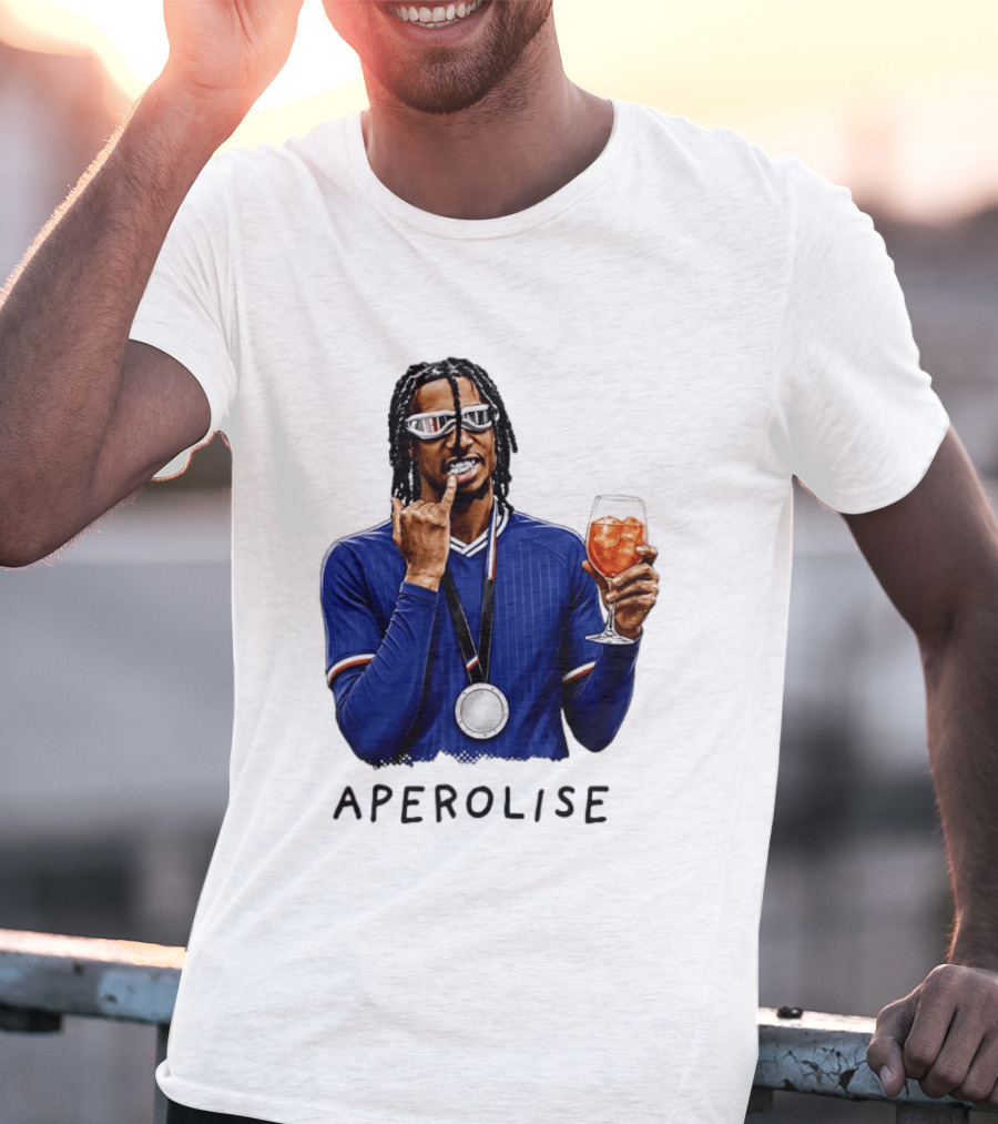 Michael Olise Aperolise Crystal Palace Player Celebration T-Shirt
