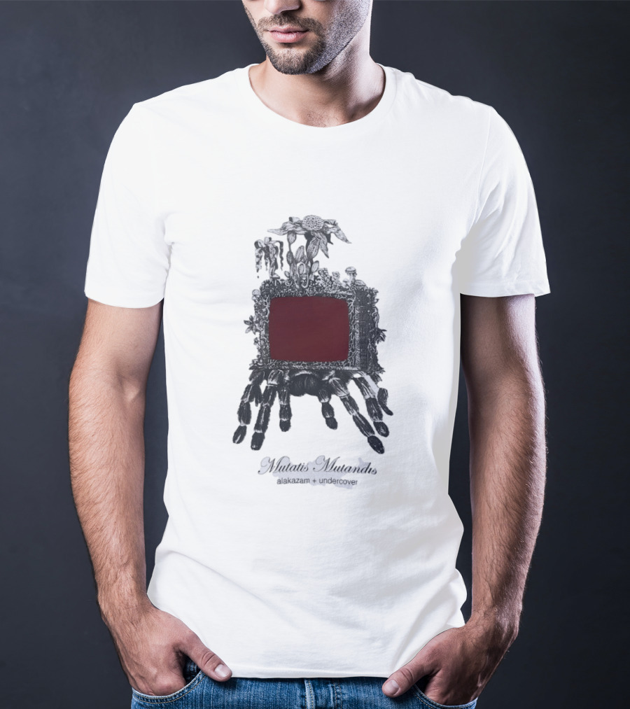 Mutatis Mutandis Alakazam Undercover Tarantula Botanical Frame T-Shirt