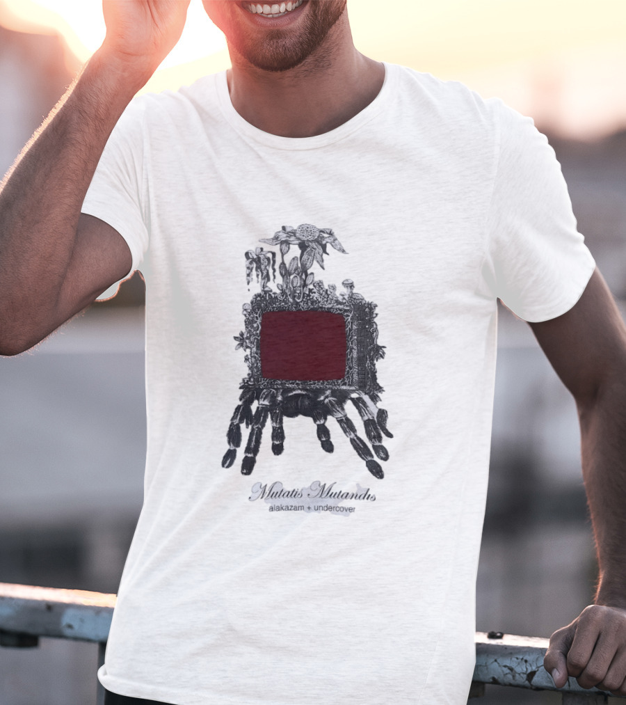 Mutatis Mutandis Alakazam Undercover Tarantula Botanical Frame T-Shirt
