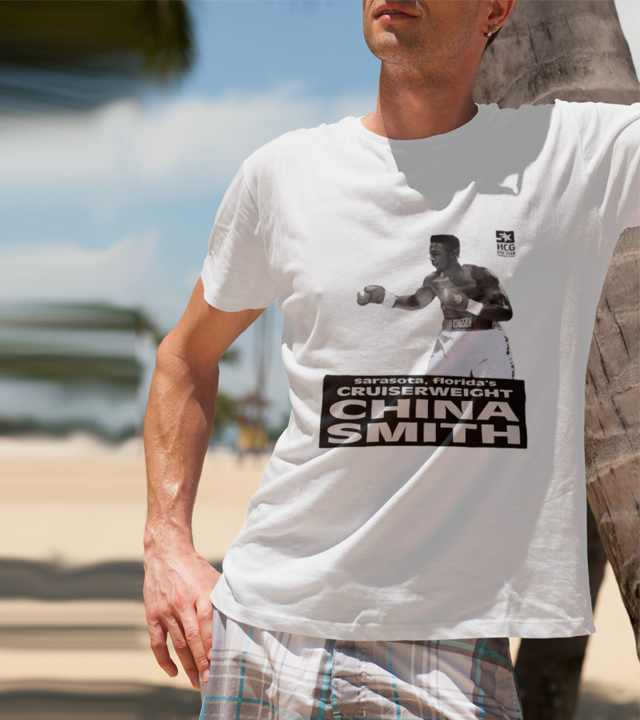 China Smith Sarasota Florida Cruiserweight Boxing Legend HCG Five Star Productions T-Shirt
