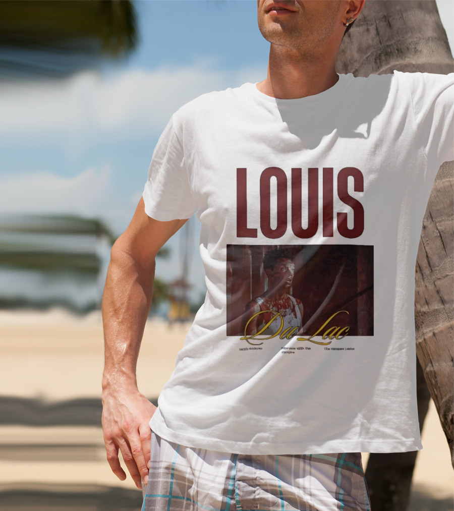 Louis Du Lac Jacob Anderson Interview With The Vampire Bootleg T-Shirt
