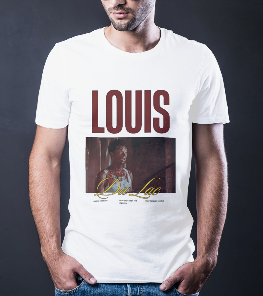 Louis Du Lac Jacob Anderson Interview With The Vampire Bootleg T-Shirt
