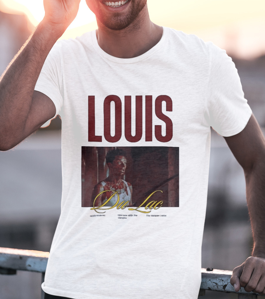 Louis Du Lac Jacob Anderson Interview With The Vampire Bootleg T-Shirt