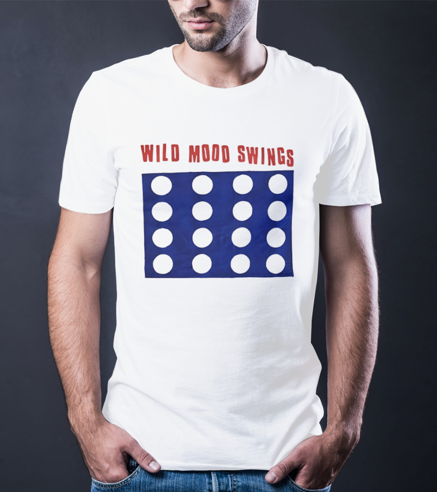 The Cure Wild Mood Swings Album Circles T-Shirt