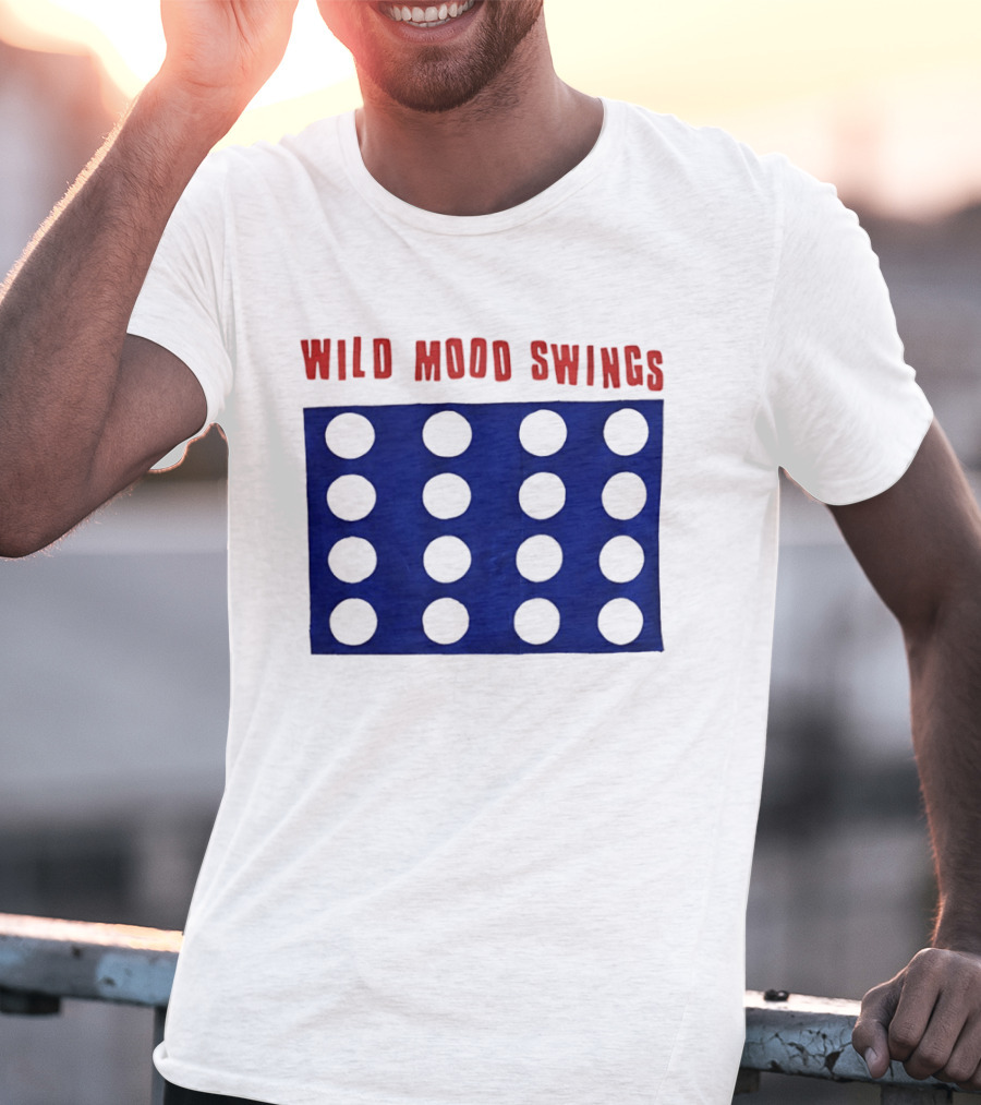 The Cure Wild Mood Swings Album Circles T-Shirt